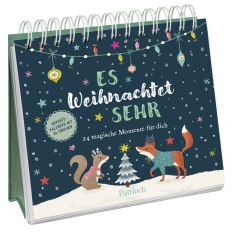 Adventskalender Aufsteller ES WEIHNACHTET SEHR