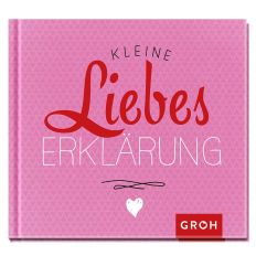 Mini-Buch KLEINE LIEBESERKLÄRUNG