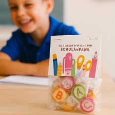 ABC Bonbons Alle lieben Wünsche zum Schulanfang