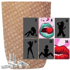 Adventskalender Set zum Befüllen X-MAS ICON HOT NUMBERS