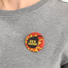 Ansteckbutton SEXBOMBE
