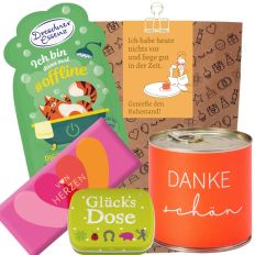 Geschenktüte Ruhestandsgeschenk „Genieße den Ruhestand!“ (Set 8)