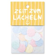 Blumensamenkonfetti „Zeit zum Lächeln“ - Kleiner Blumenersatz
