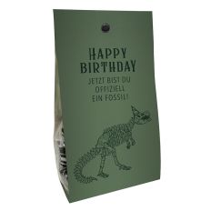 Schwarz-Weiss-Bonbons HAPPY BIRTHDAY - FOSSIL