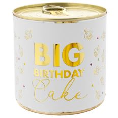 Cancake BIG BIRTHDAY CAKE - White Brownie
