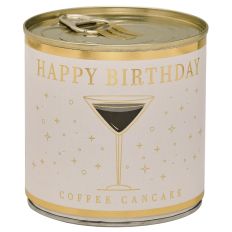 Cancake HAPPY BIRTHDAY - Creme Kaffee