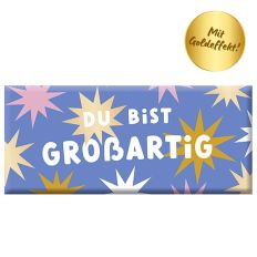 Schokolade 30g DU BIST GROSSARTIG!