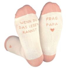 Coole Socke FÜR MAMA - FRAG PAPA