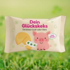 „Dein Glückskeks“ – Origineller Glücksbringer & süße Geschenkidee Viel Glück