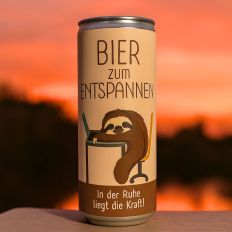 Dosenbier BIER ZUM ENTSPANNEN