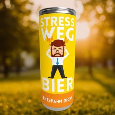 Dosenbier STRESS WEG BIER