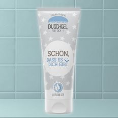 Duschgel SCHÖN DASS ES DICH GIBT - Motiv Sterne