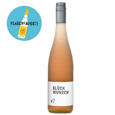 Flaschenpost! Secco Rosé GLÜCKWUNSCH