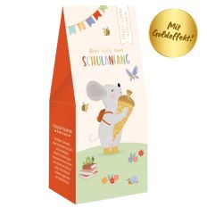 Fruchtgummi Herzen ALLES GUTE ZUM SCHULANFANG