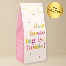 Fruchtgummi Herzen DER BESTE TAG IST HEUTE!