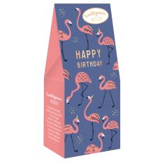 Fruchtgummi Herzen HAPPY BIRHTDAY - Flamingo