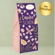 Fruchtgummi Herzen DANKESCHÖN - Schmetterlinge