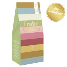Fruchtgummi Herzen „Frohe Ostern“ (Colourblocking)
