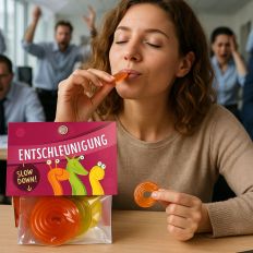 Fruchtgummi Schnecken Entschleunigung - Slow Down