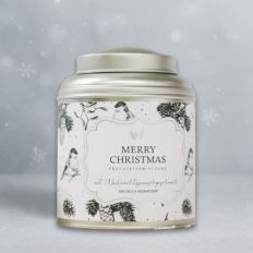 Früchteteemischung in schöner Blechdose „Merry Christmas“
