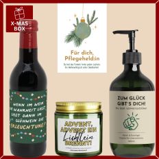 Geschenkbox Weihnachten – Für Pflegekräfte / Pflegeheld:in (Set 1)
