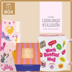 Geschenkbox für Kollegin – Geschenk „Lieblingskollegin“ (Set 2)