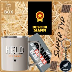 Geschenkbox für Männer „Bester Mann“ (Set 2)