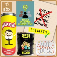Onboarding Box WILLKOMMEN IN UNSEREM TEAM # 3