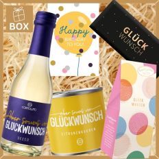 Geschenkbox zum Geburtstag – Geschenkset „Happy Birthday to you!“ (Set 11)