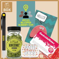 Onboarding Box WILLKOMMEN IN UNSEREM TEAM # 1