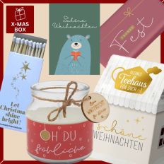 Geschenkbox X-Mas SCHÖNE WEIHNACHTEN - Bär # 3