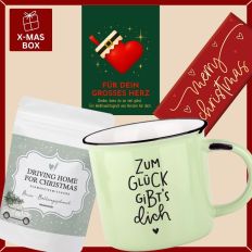 Geschenkbox Weihnachten – Weihnachtsgeschenk „Für dein großes Herz“ (Set 3)