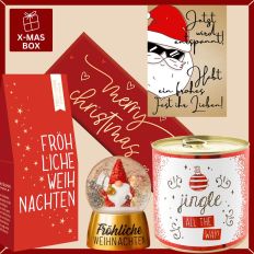 Geschenkbox Weihnachten „Frohes Fest ihr Lieben“ (Set 3)