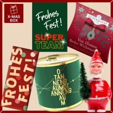 Geschenkbox Weihnachten – Mitarbeitergeschenk „Super Team“ (Set 4)