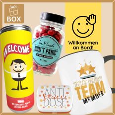 Geschenkbox WILLKOMMEN AN BORD! # 3