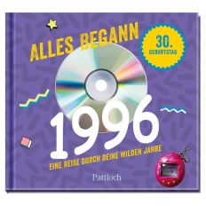 Geschenkbuch zum 30. Geburtstag „Alles begann 1996“