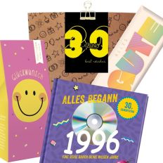 Gefüllte Geschenktüte zum 30. Geburtstag „30 years“ (Set 4)