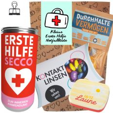 Geschenkset ERSTE HILFE NOTFALLTÜTE # 9