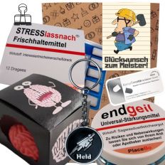 Geschenktüte GLÜCKWUNSCH ZUM MEISTER! # 3