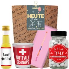 Geschenktüte „Heute ist ein guter Tag, um glücklich zu sein!“ (Set 9)