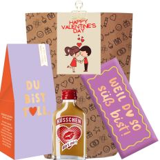 Geschenktüte „Happy Valentine`s day“ (Set 10)