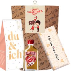 Geschenktüte „Happy Valentine`s day“ (Set 9)