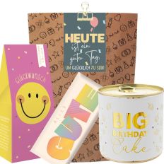 Geschenktüte zum Geburtstag - Geschenkset „Heute ist ein guter Tag!“ (Set 4)