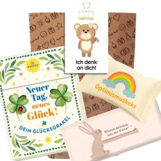 Geschenktüte zur Aufmunterung - Ich denk an dich! (Set 7)