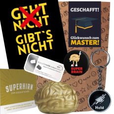 Geschenktüte ZUM MASTER ABSCHLUSS # 1