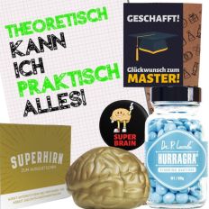 Geschenktüte ZUM MASTER ABSCHLUSS # 2