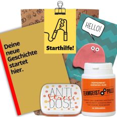Geschenktüte Onboarding – Willkommenspaket „Starthilfe“ (Set 3)