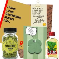 Geschenktüte Abschied „Wenn aus Kollegen Freunde werden“ (Set 11)