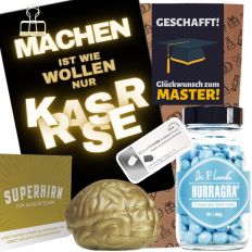 Geschenkset ZUM MASTER ABSCHLUSS # 3