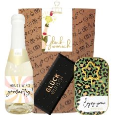 Geschenktüte Glückwunsch – Geschenk zum Geburtstag (Set 4)